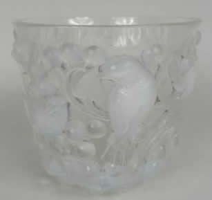 R. Lalique Avallon Vase