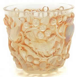 R. Lalique Avallon Vase