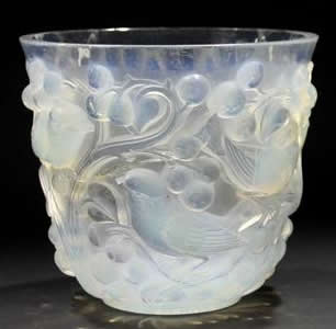 R. Lalique Avallon Vase