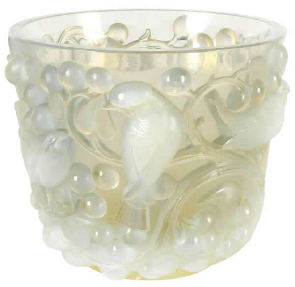 R. Lalique Avallon Vase