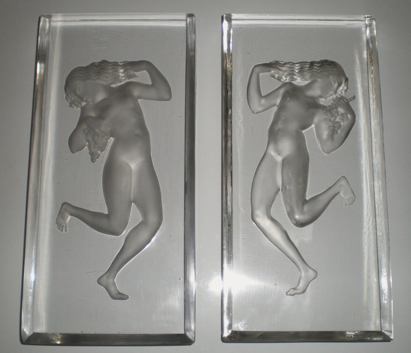 R. Lalique Bacchante-2 Lamp
