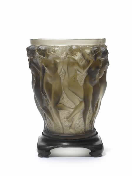 R. Lalique Bacchantes Vase