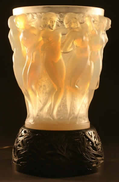 R. Lalique Bacchantes Vase