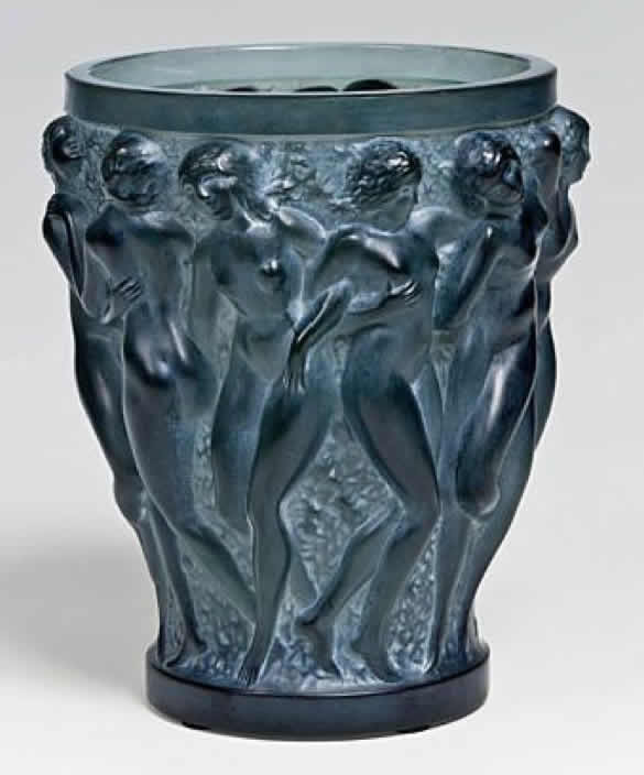 R. Lalique Bacchantes Vase