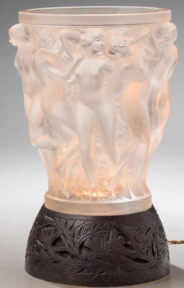 R. Lalique Bacchantes Vase
