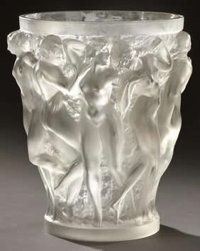 R. Lalique Bacchantes Vase