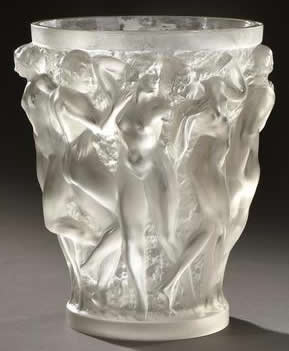 R. Lalique Bacchantes Vase