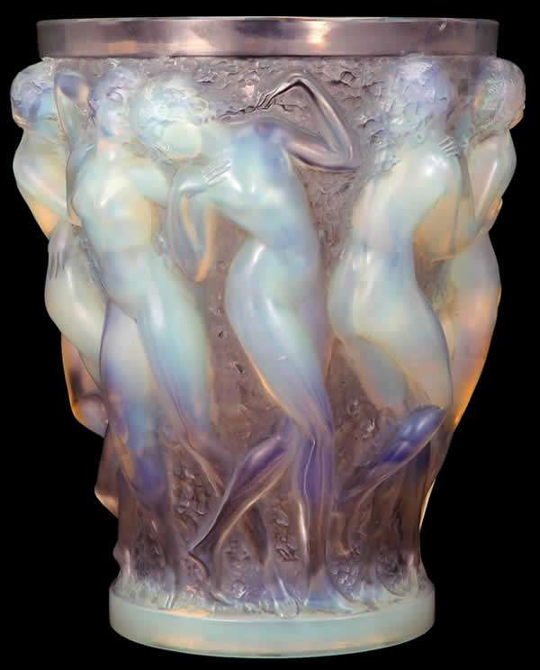 R. Lalique Bacchantes Vase