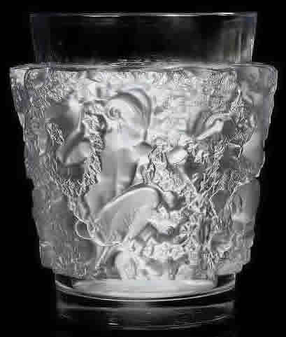 Rene Lalique Bacchus Vase