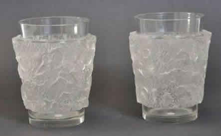 R. Lalique Bacchus Vase