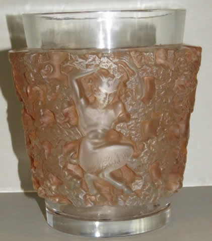 R. Lalique Bacchus Vase