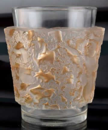 R. Lalique Bacchus Vase
