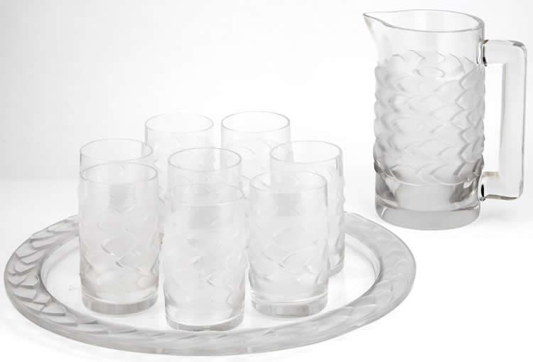 R. Lalique Bahia Orangeade Service