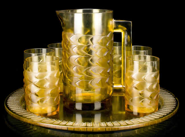 Rene Lalique Bahia Pitcher