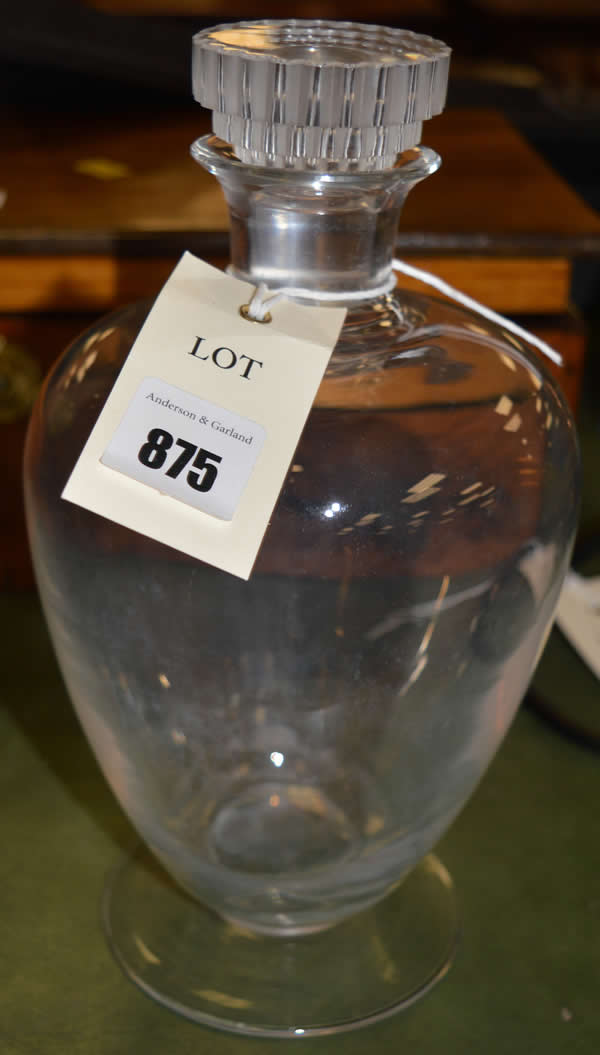 R. Lalique Bambou Decanter
