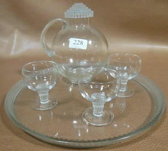 R. Lalique Bambou-2 Decanter