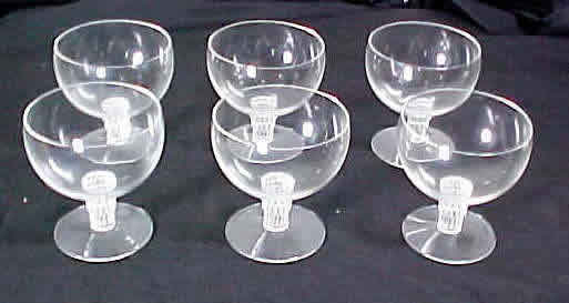 Rene Lalique Bambou Wine Glass 