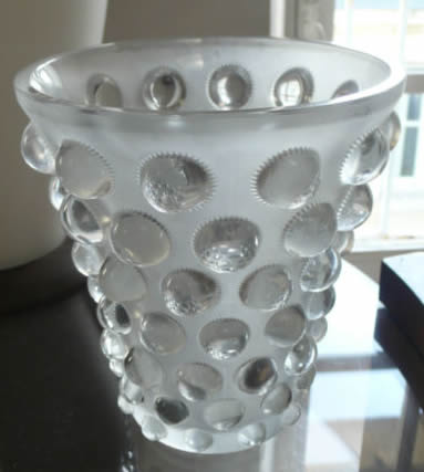 R. Lalique Bammako Vase