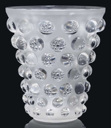 R. Lalique Bammako Vase
