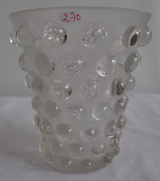 R. Lalique Bammako Vase