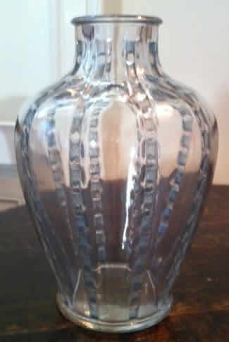 R. Lalique Bandes De Roses Vase