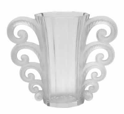 R. Lalique Beauvais Vase