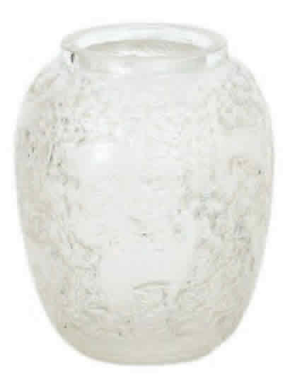 R. Lalique Biches Vase