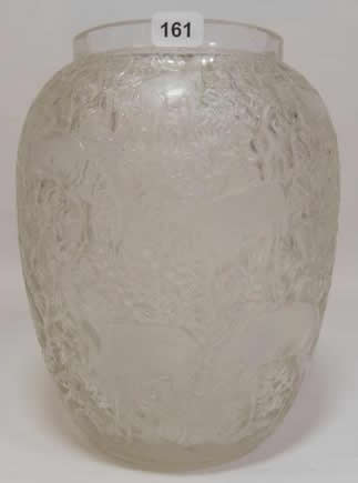 R. Lalique Biches Vase