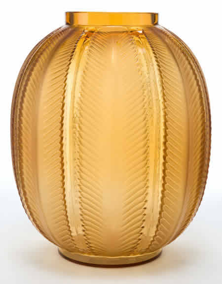 R. Lalique Biskra Vase