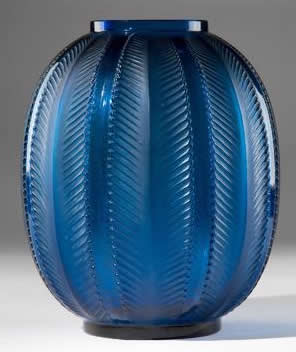 R. Lalique Biskra Vase