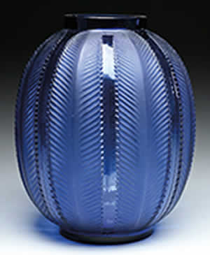 R. Lalique Biskra Vase