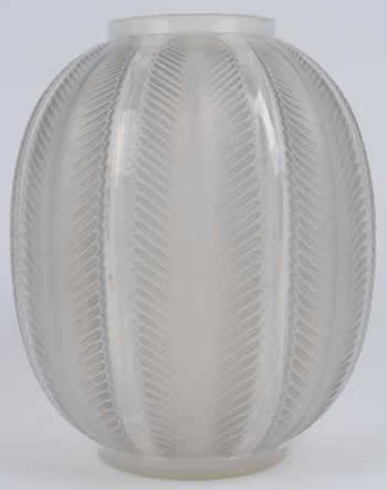 R. Lalique Biskra Vase