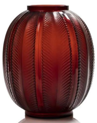 R. Lalique Biskra Vase