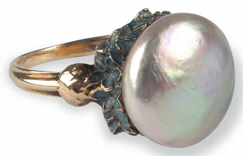 Rene Lalique Bleuets Ring