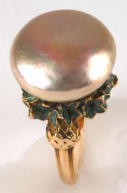R. Lalique Bleuets Ring