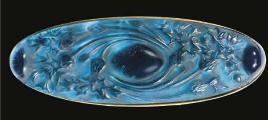 Rene Lalique Bluets En Tourbillon Brooch