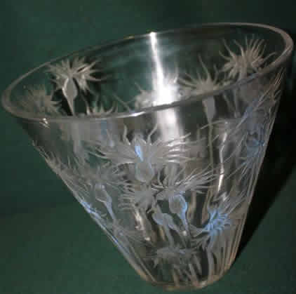 R. Lalique Bluets Vase