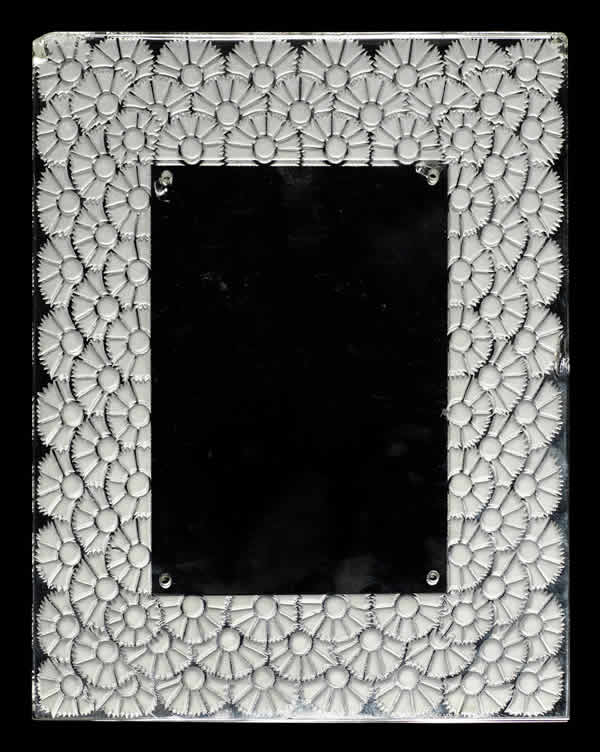 R. Lalique Bluets Picture Frame