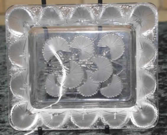R. Lalique Bluets Ashtray