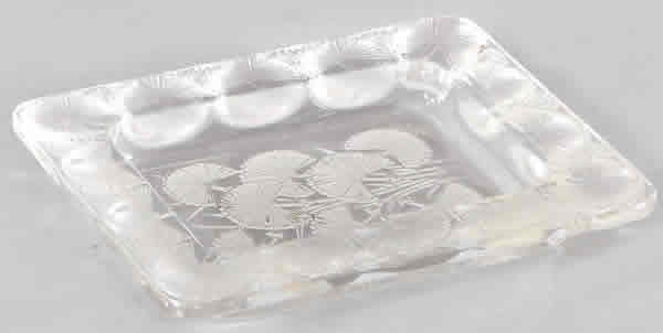 R. Lalique Bluets Pin Dish