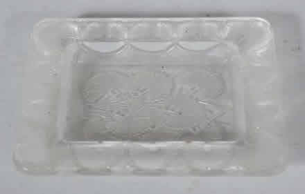 R. Lalique Bluets Pin Tray