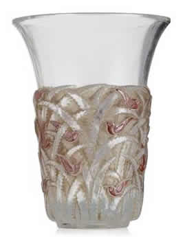 R. Lalique Borneo Vase