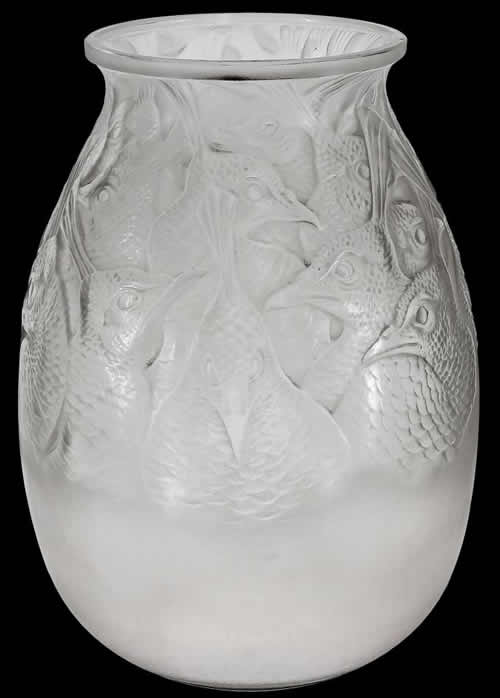 R. Lalique Borromee Vase