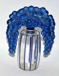 R. Lalique Bouchon Cassis Perfume Bottle