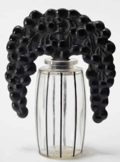R. Lalique Bouchon Cassis Scent Bottle