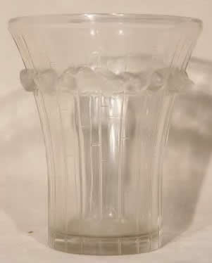 Rene Lalique Boulouris Vase