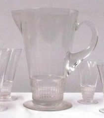 R. Lalique Bourgueil Pitcher