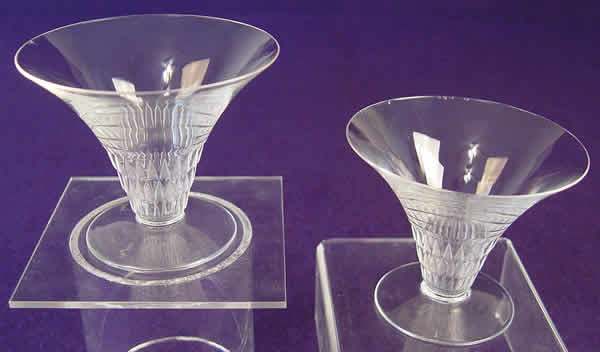 Rene Lalique Bourgueil Champagne Glass 