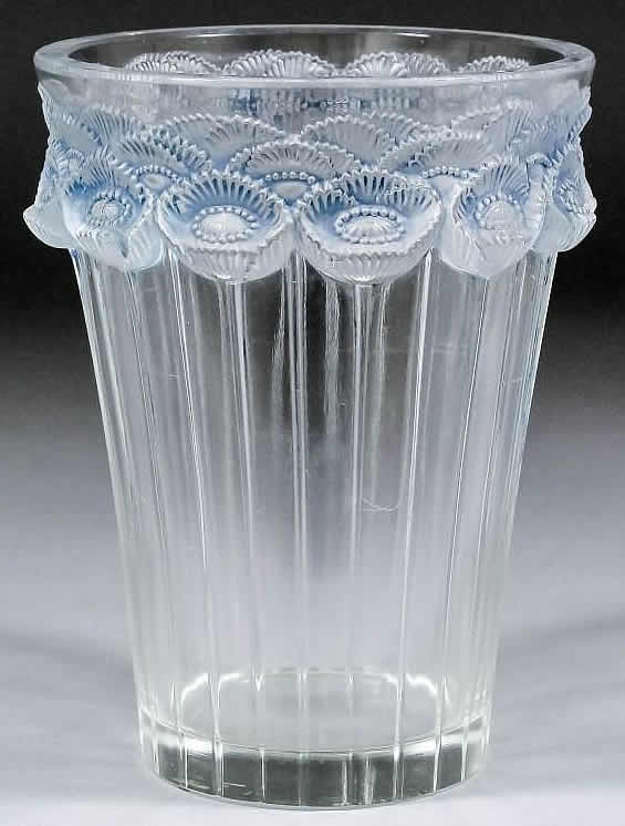 R. Lalique Boutons D'Or Vase