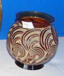 R. Lalique Bresse Vase